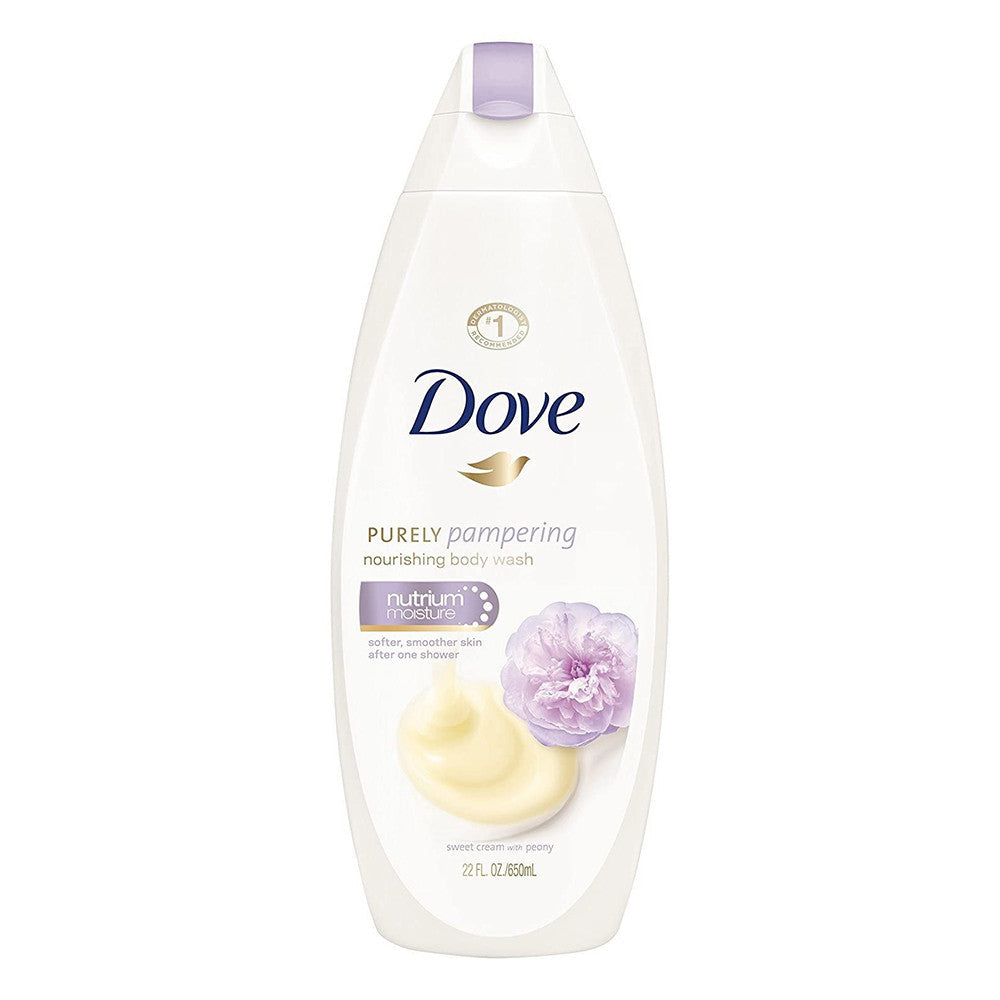 Dove Purely Pampering Body Wash, Sweet Cream with Peony, 22 Oz